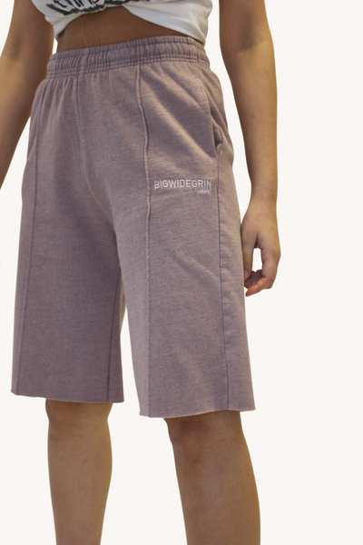 "Just Mauve" Pintuck Shorts